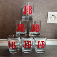 Нови чаши за уиски J&B, снимка 1 - Чаши - 44223579