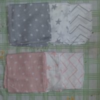 Бебешки пелени / одеяла - памучни / муселинови , снимка 4 - Спално бельо и завивки - 41469548