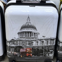 WeTravel пътнически куфар за ръчен багаж с 4ри колела 360°55/40/20, снимка 3 - Куфари - 44792550
