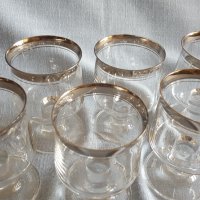 Ретро винени стъклени чаши-Thomas , снимка 4 - Други ценни предмети - 33820350
