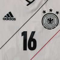 Adidas Germany Home Jersey #16 Philipp Lahm тениска ръст 147-158см, снимка 4 - Детски тениски и потници - 42055806