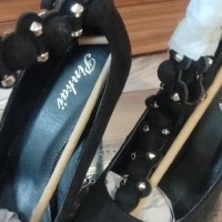Нови, елегантни дамски обувки на ток, номер 39, снимка 4 - Дамски елегантни обувки - 41726632
