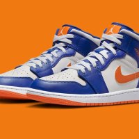 Оригинални Nike Air Jordan 1 Mid внос от Англия, снимка 1 - Маратонки - 42533067