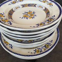 Винтидж италиански сервиз чинии , фина керамика, снимка 12 - Чинии - 35919933