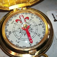златен компас от франция 1512221427, снимка 2 - Антикварни и старинни предмети - 39018961