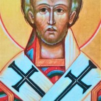 Икона на Свети Герман Цариградски ikona sveti german carigradski, снимка 2 - Икони - 38659226