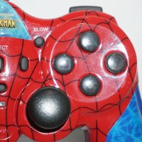 Оригинален джойстик Spider-Man Marvel Naki за Playstation 2  ТЕСТВАН И РАБОТЕЩ, снимка 6 - Аксесоари - 41291690