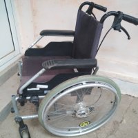 Сгъваема инвалидна рингова количка MEYRA ORTOPEDIA за възрастни, оперирани, трудно подвижни хора. Ко, снимка 8 - Инвалидни колички - 41490933