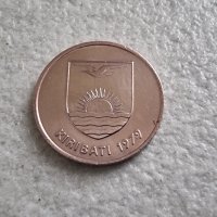 Монета. Кирибати. Австралия и Океания.  1 цент . 1979 г. Рядък., снимка 7 - Нумизматика и бонистика - 41480706