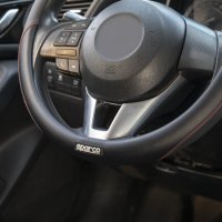 Калъф за волан SPARCO-SPS124RD-М38см., снимка 4 - Аксесоари и консумативи - 40289951