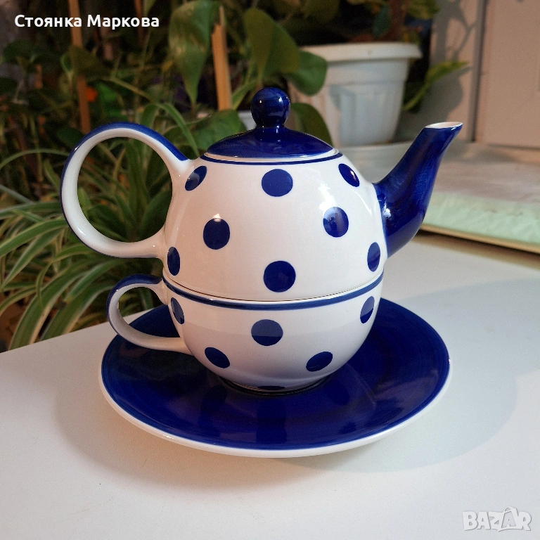 Авторски комплект за чай-нов, снимка 1