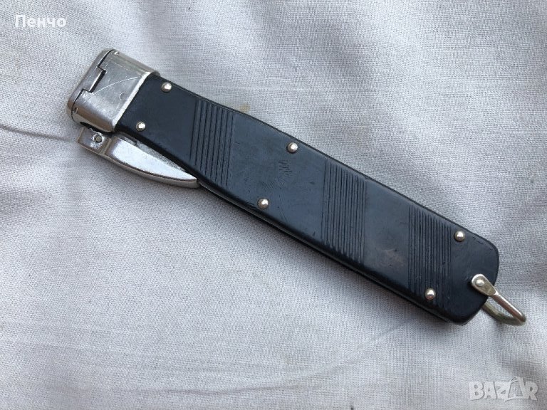 стар военен/парашутистки, десантен, гравитационен/ нож - BUNDESWEHR - Germany - 1959г., снимка 1
