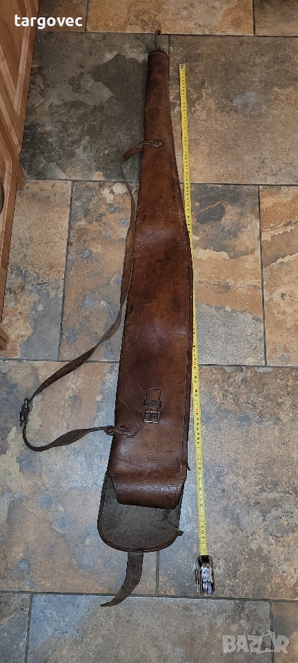 разкошен стар калъф за ловна пушка или карабина, снимка 1