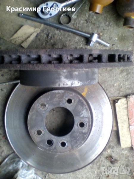 Предни дискове Порше Кайиен 3,8бензин 2005г-80лв двата, снимка 1