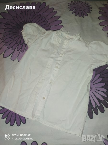 Детска бяла ризка, снимка 1