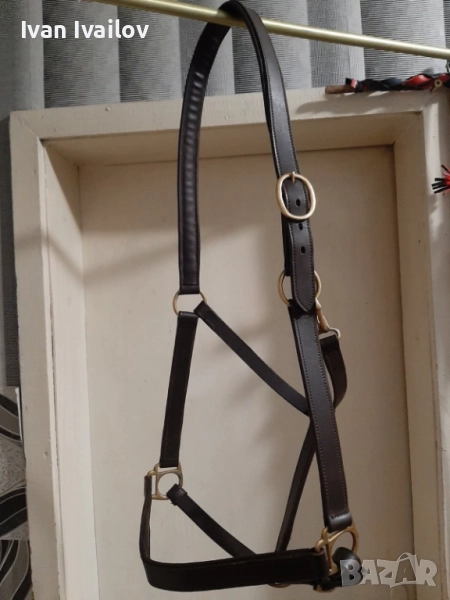 Кожен юлар за голям кон , снимка 1