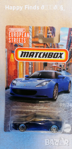 💕🧸Matchbox 2008 Lotus Evropa European Streets, снимка 1