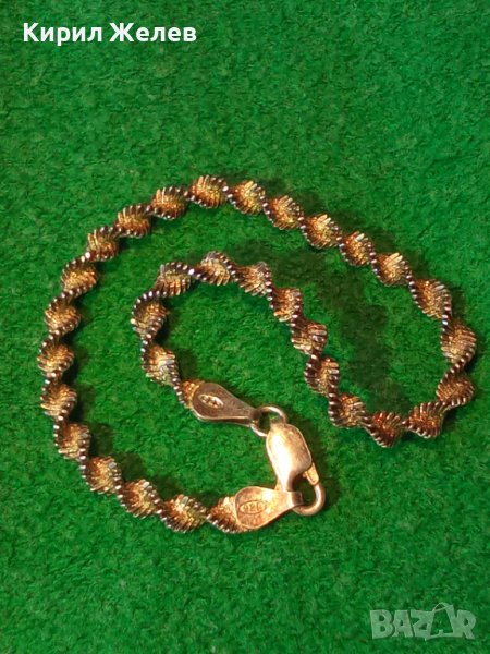 ВЕЛИКОЛЕПНА СПИРАЛОВИДНА РЕТРО ПЛЕТКА СРЕБЪРНА ГРИВНА СРЕБРО 925 РЪЧНА МАЙСТОРСКА ИЗРАБОТКА 38521, снимка 1