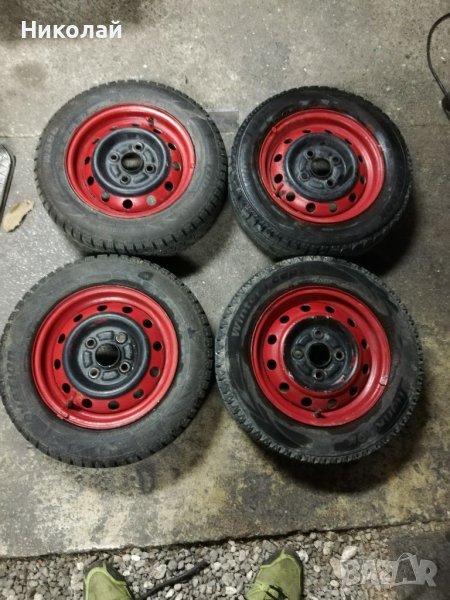 Гуми с джанти 12 цола, снимка 1