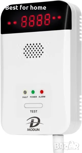 Газ детектор с аларма за LPG | Природен газ | Детектор за изтичане на въглищен газ, снимка 1