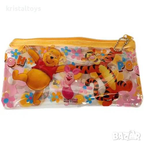 Ученически Несесер с един цип и с картинка на Мечо Пух Winnie the Pooh 173001/3, снимка 1