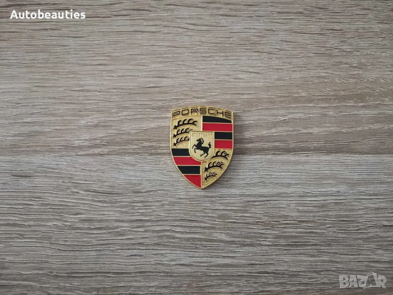 Емблема за волан Porsche малък размер, снимка 1