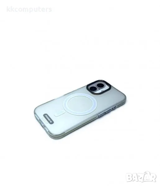 Калъф силикон OGBRO Simplicity MagSafe / Бял / за iPhone 16 Pro Max 6.9 Баркод : 3131594, снимка 1