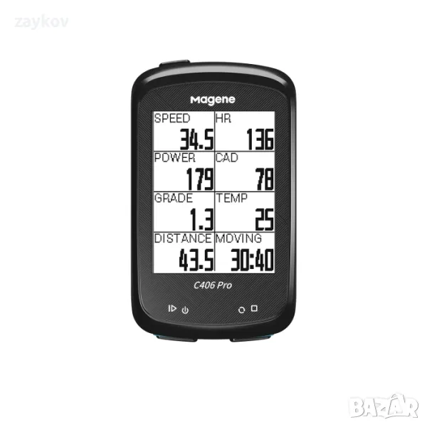 Magene C406 PRO GPS велосипеден компютър, снимка 1