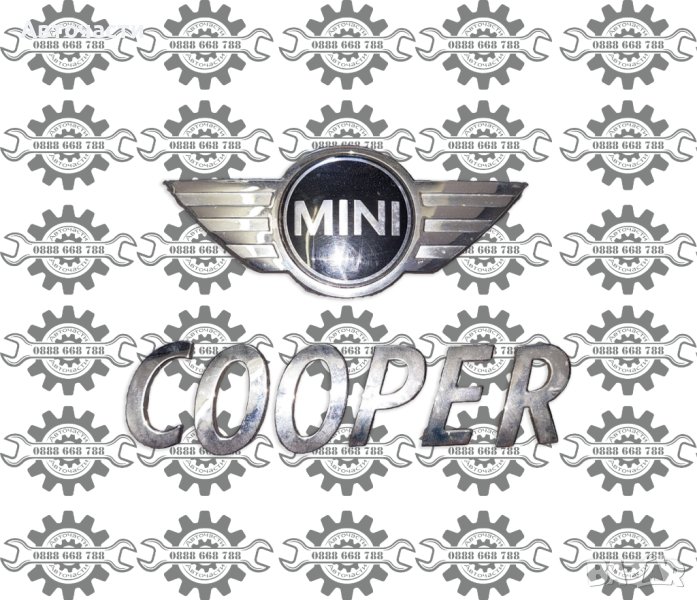 Оригинална емблеме - Mini Cooper - Комплект, снимка 1