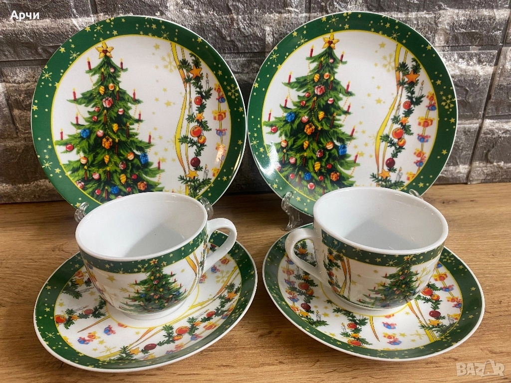 Порцеланови тройни сета , снимка 1