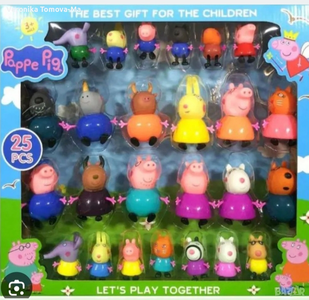 Пепа пиг фигурки 25броя, снимка 1