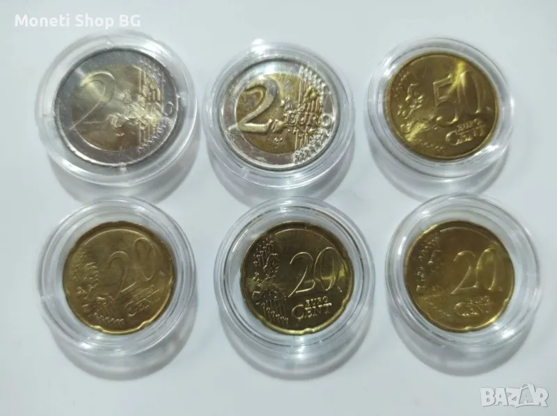 Евро монети UNC, снимка 1