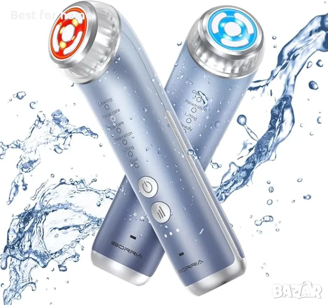 IBORRIA Уред за лифтинг и за грижа за кожата на лицето 6-в-1 , снимка 1