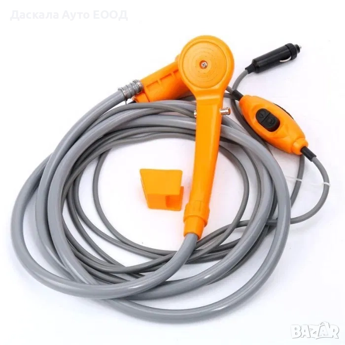 Портативен външен подвижен къмпинг авто душ за кола на 12V WS51, снимка 1
