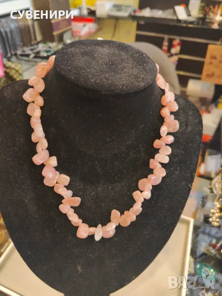 Колие от черешов кварц , снимка 1