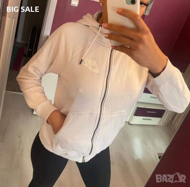 Nike Оригинално розово горнище, снимка 1