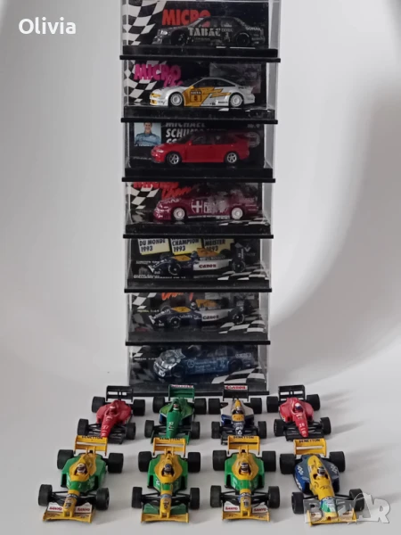 Opel Calibra,Mercedes, F1, Formula1,1:64 Microchamps, Minichamps,Spark, снимка 1