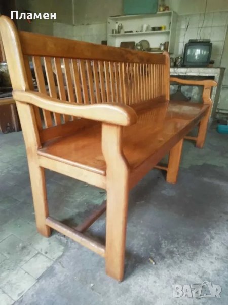 Пейки от масив, столове от масив, дъбови, ПРИКЛЮЧВАНЕ НА ДЕЙНОСТТА, ЦЕНИ ПО ДОГОВАРЯНЕ, снимка 1