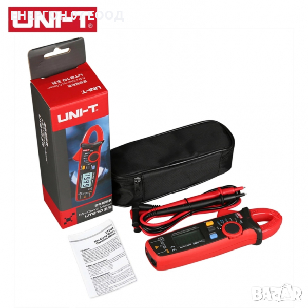 Амперклещи за прав и променлив ток UNI-T UT210E ампер клещи мултицет , снимка 1