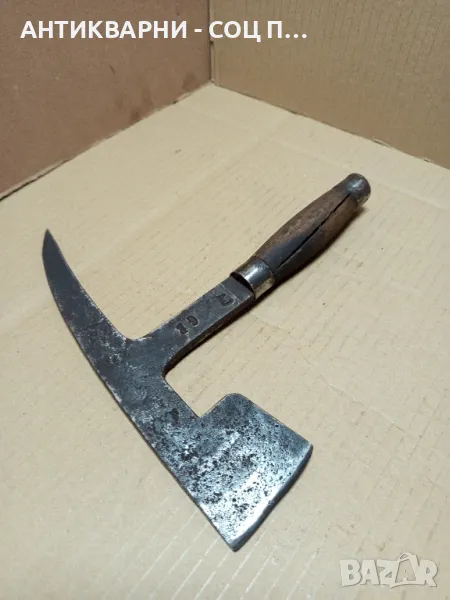 Старо Ръчно Ковано Немско Сечиво., снимка 1