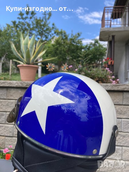 Каска тип канче за скутер или чопър - Размер ХЛ, снимка 1