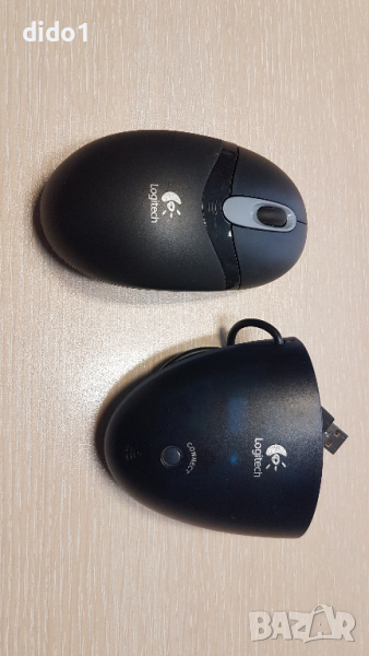 Мишка Logitech безжична с приемник , снимка 1
