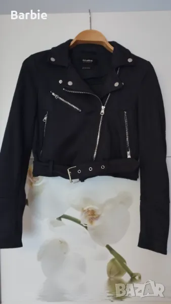 Дамско велурено яке Pull and Bear, снимка 1