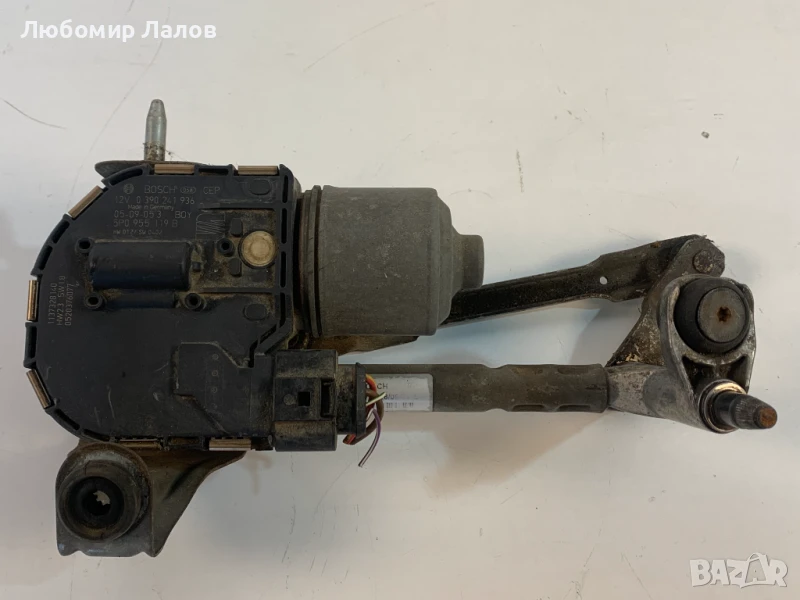 Моторче предни чистачки механизъм лява позиция Seat Altea (04-09)г. 5P0955023 0390241936, снимка 1