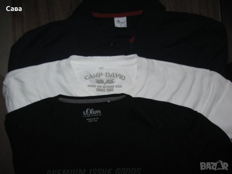 Тениски S.OLIVER, CAMP DAVID   мъжки,ХЛ, снимка 1