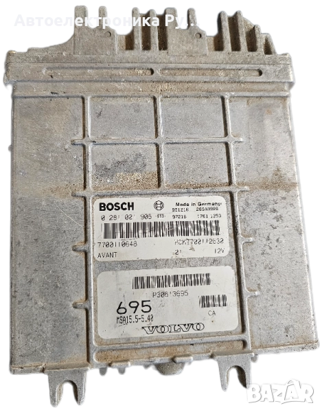 компютър VOLVO S40 V40 1.9 TDI BOSCH 0281001906, 0 281 001 906, 7700110648, снимка 1