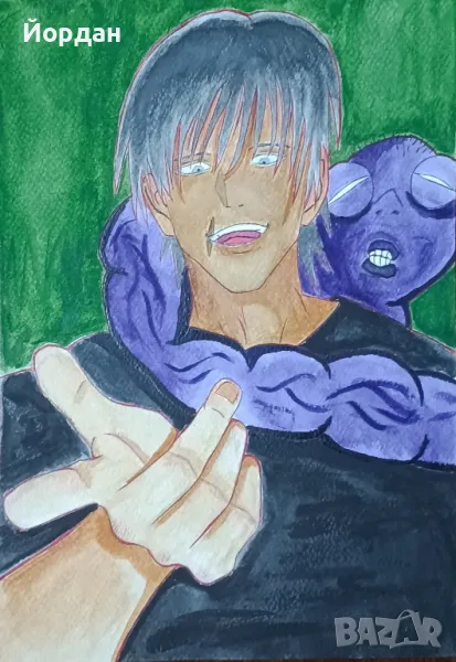 Рисунка anime - Toji Fushiguro JJK, снимка 1