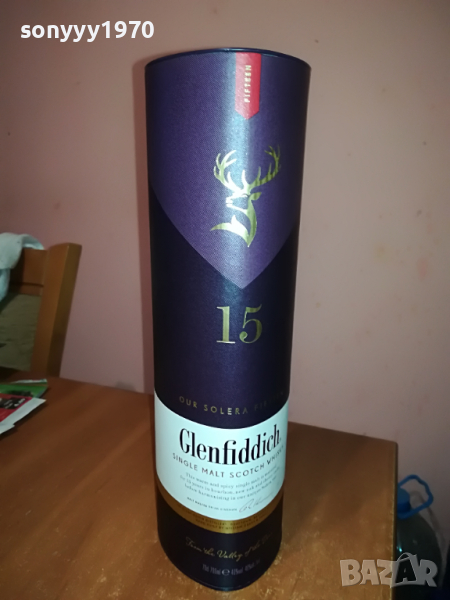GLENFIDDICH 15 ПРАЗНА КУТИЯ 1703221222, снимка 1