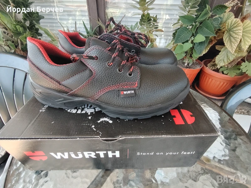 Работни обувки WURTH  42 н., снимка 1