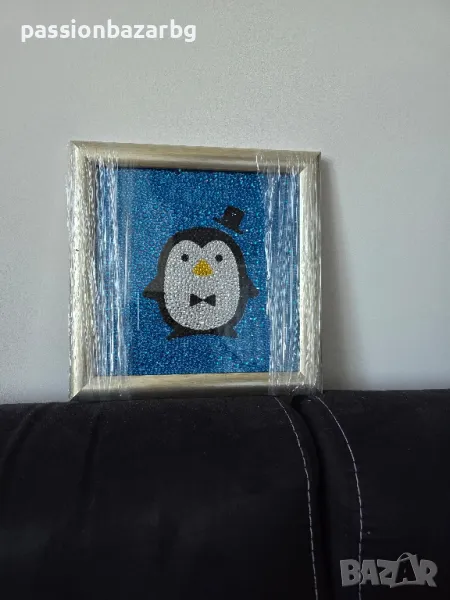 Диамантен Гоблен ,, Пингвин ", снимка 1